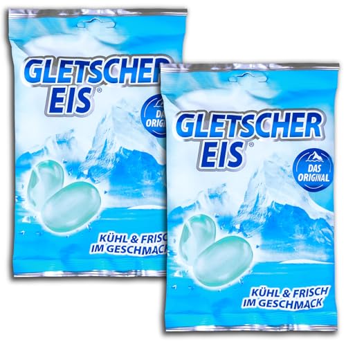 2 er Pack Gletschereis 2 x 200g Erfrischungs-Bonbons von topDeal