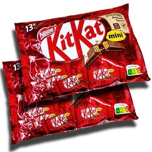 2 er Pack KitKat Mini 13er Schokoriegel 2x 217 g Tüte von topDeal