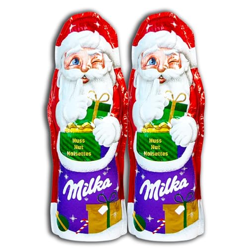 2 er Pack Milka Weihnachtsmann Nuss 2 x 45g von topDeal