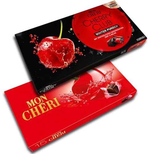 2 er Pack Mon Chéri Cherry Club Winter Punsch + Mon Cheri Clasic 2 x 157 g von topDeal