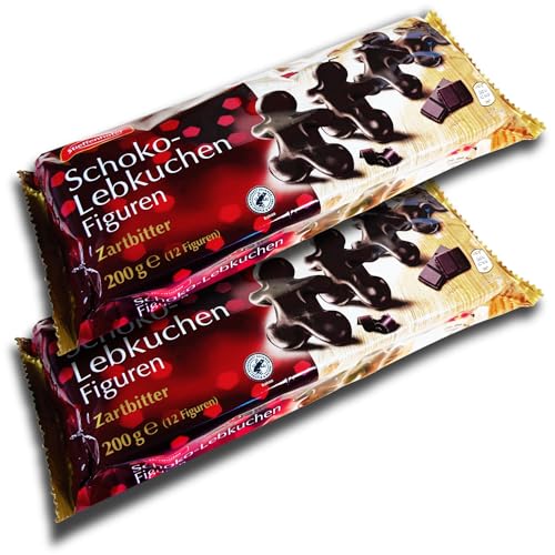 2 er Pack Stieffenhofer Schoko-Lebkuchen Figuren Zartbitter 2 x 200g von topDeal