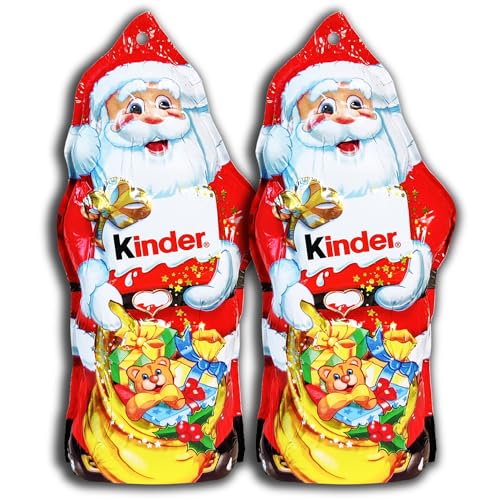 2 er Pack kinder Schokolade Weihnachtsmann 2 x 55 g von topDeal