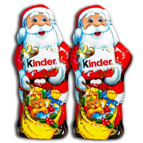 2 er Set kinder Schokolade Weihnachtsmann 2 x 110g von UOOTPC