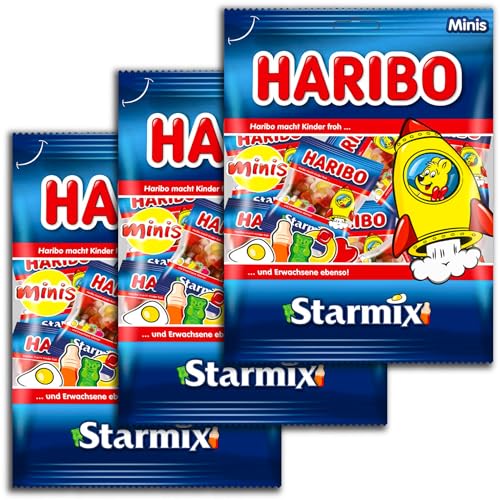 3 er Pack Haribo Starmix Minis XL Packungen 3 x 250g von topDeal