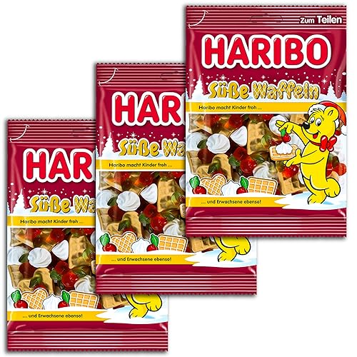 3 er Pack Haribo Süße Waffeln 3 x175 g von topDeal