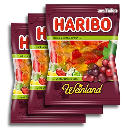 3 er Pack Haribo Weinland 3 x 175g von topDeal