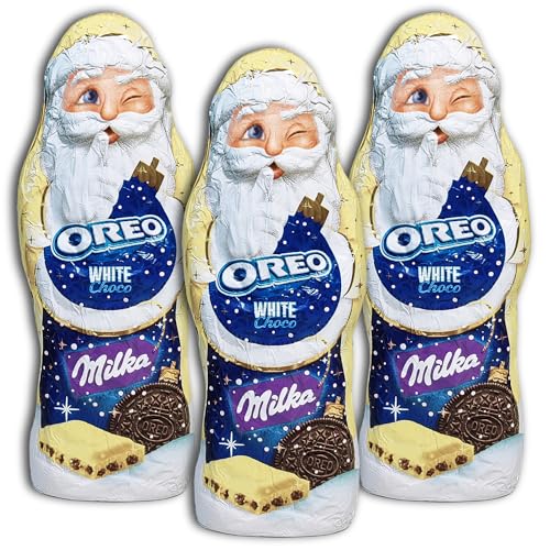 3 er Pack Milka Weihnachtsmann Oreo White Choco 3 x 100g von topDeal