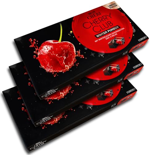 3 er Pack Mon Chéri Cherry Club Winter Punsch 3 x 15er (3 x 157 g) von topDeal