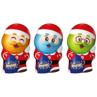 3 er Pack Smarties Weihnachtsmann 3x 85g von topDeal