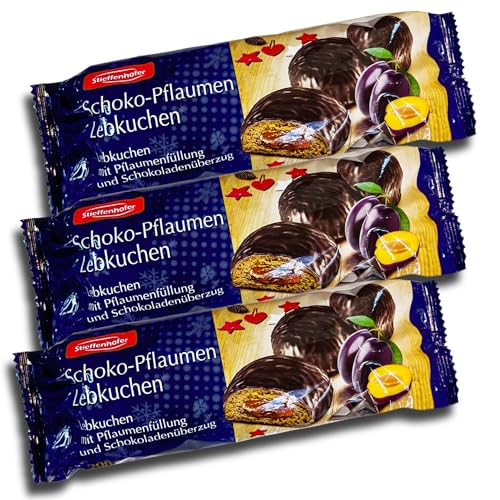 3 er Pack Stieffenhofer Schoko-Pflaumen Lebkuchen 3 x 200g von topDeal