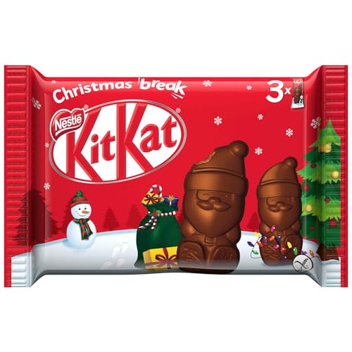 3 x 3 er Packs KitKat Mini-Weihnachtsmänner 9x29g von topDeal