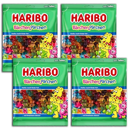 TOPDeal 4 er Pack Haribo Bärchen Pärchen 4 x 160g von topDeal