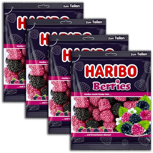 4 er Pack Haribo Berries 4 x 175g von UOOTPC