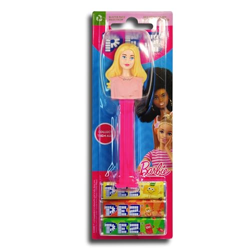 PEZ Spender Barbie inkl. 2 x Pez Bonbons 2 x 8,5 g Modell A von topDeal