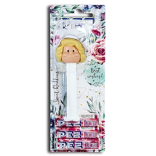 PEZ Spender Hochzeit - Sweet Weding/Braut inkl. 2 x Pez Bonbons 2 x 8,5 g von The Great Canadian Tea