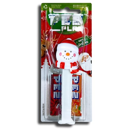 PEZ Spender Weihnachten Schneemann inkl. 2 x Pez Bonbons 2 x 8,5 g von topDeal