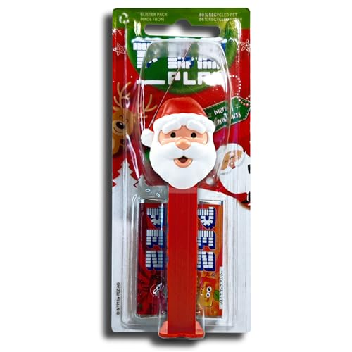 PEZ Spender Weihnachtsmann inkl. 2 x Pez Bonbons 2 x 8,5 g von topDeal