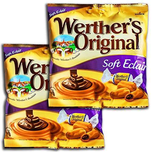 2 er Set Werther s Original Soft Eclair Toffee 2 x 180g von topdeal