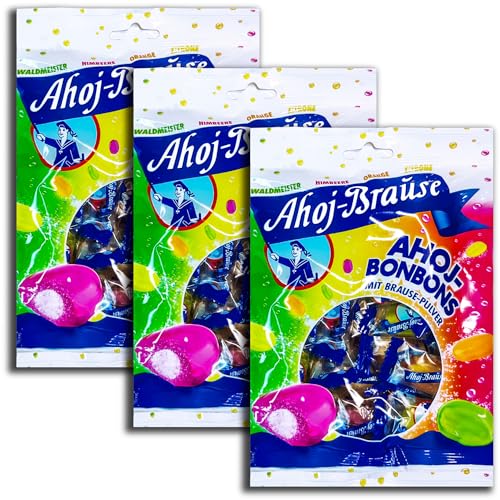 3er Pack Ahoj-Brause Ahoj-Bonbons 3x 150g von topdeal