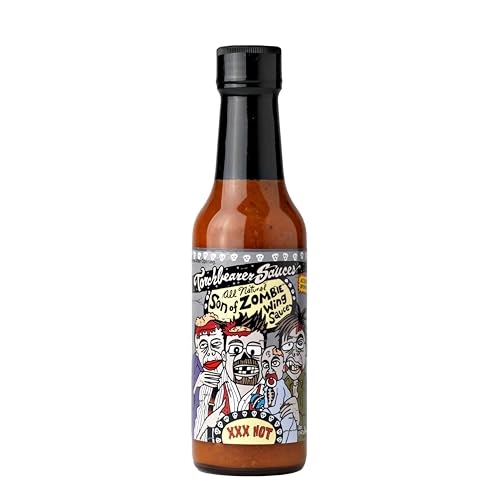 TorchBearer Sauces Son of Zombie Wing Sauce – Feurige Schärfe mit rauchig-süßem BBQ-Geschmack | 100% Natürlich | 142g von torchbearer sauces