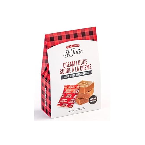 Tradition Ste-Julie Fudge 160 g Box (Ahorn-Fudge) von trésors d'érable