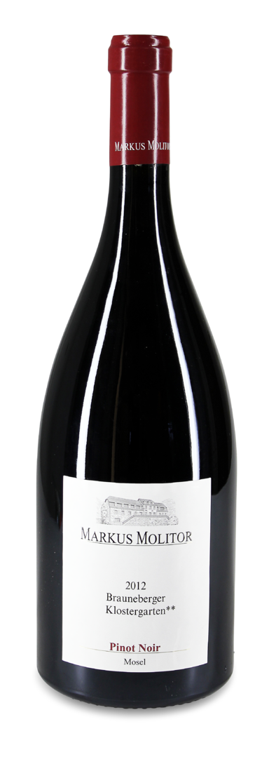 2012 Brauneberger Klostergarten ** Pinot Noir von Weingut Markus Molitor