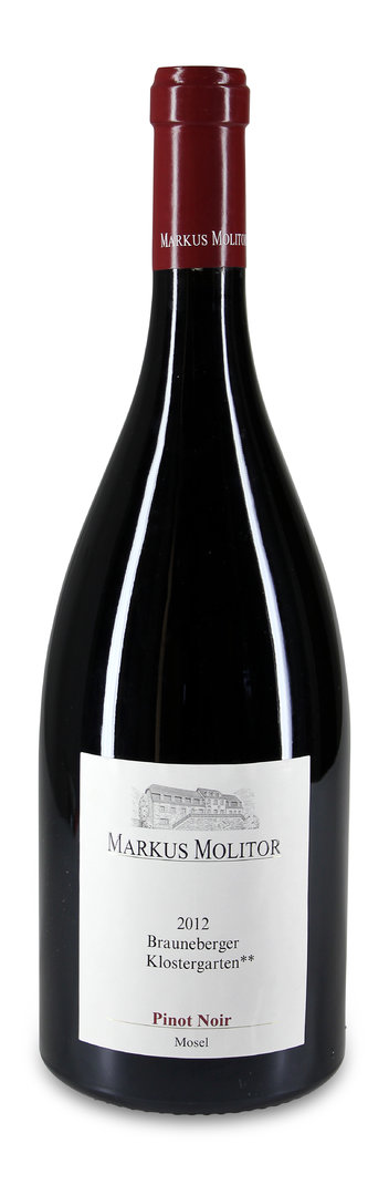 2012 Brauneberger Klostergarten ** Pinot Noir von Weingut Markus Molitor