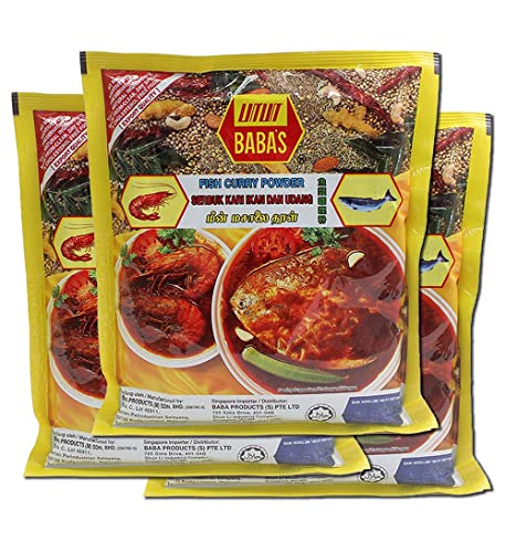 Curry-Pulver (Fisch-Curry), 227 ml, 3 Stück von tunez