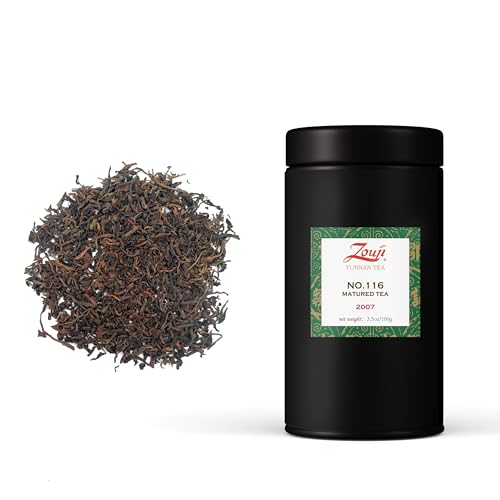 Yunnan Tuocha Zouji Nature Tuocha Tee - Nr. 116 Pu-erh Tuocha als Loser Tee - Post-fermentierter Teekuchen (gereifter Tee) - 100g - Tee aus China mit Garantierter Herkunft von tuocha