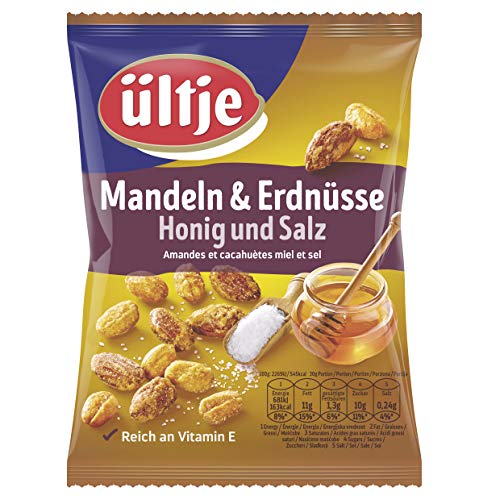 ültje Mandeln & Erdnüsse, Honig und Salz, 200g von ültje