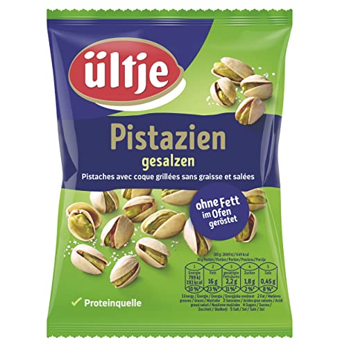 ültje Pistazien, ohne Fett, geröstet & gesalzen, 150g (1er Pack) von ültje