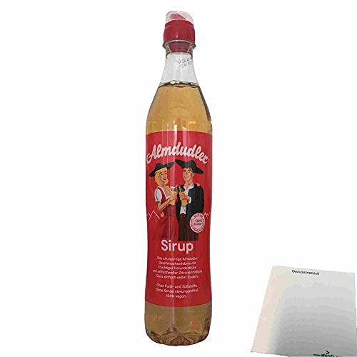 Almdudler Sirup für Wassersprudler (700ml Flasche) + usy Block von usy