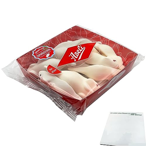 Aseli Riesenmäuse große Schaumzuckermäuse (155g Packung) + usy Block von usy