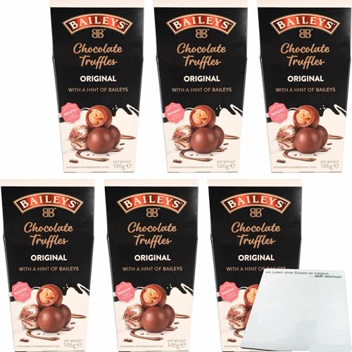 usy Bundle für Baileys Chocolate Truffles mit Baileys original Iris Cream 6er Pack (6x146g Packung) + usy Block von usy