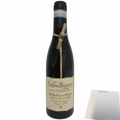 Cantina Zaccagnini Montepulciano d´Abruzzo (0,375l Flasche) + usy Block von usy