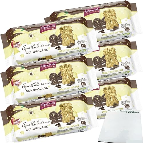 Coppenrath Spekulatius mit Schokolade 6er Pack (6x200g Packung) + usy Block von usy