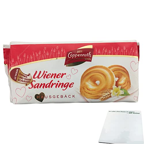 Coppenrath Wiener Sandringe (200g Packung) + usy Block von usy