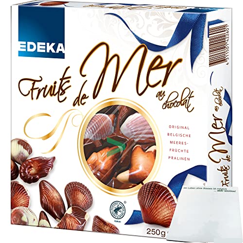 EDEKA Fruits de Mer au Chocolat (250g Packung) + usy Block von usy