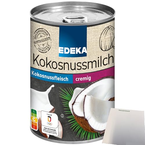 Edeka Kokosnussmilch cremig (400ml Dose) + usy Block von usy