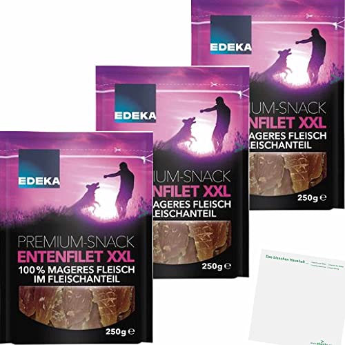 Edeka Premiumsnack Entenfilet XXL 3er Pack (3x250g Packung) + usy Block von usy