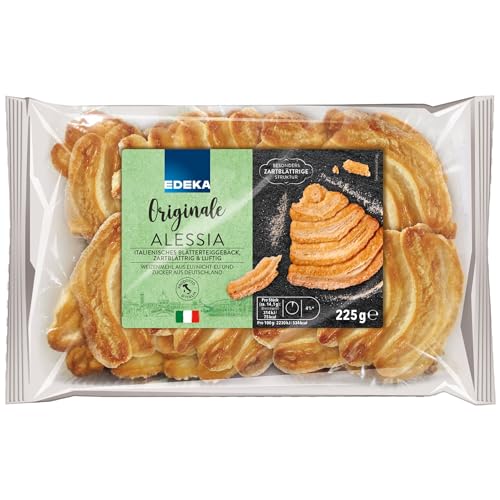 Edeka originale Alessia Blätterteiggebäck (225g Packung) + usy Block von usy