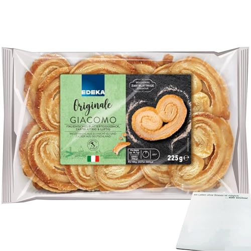 Edeka originale Giacomo Blätterteiggebäck (225g Packung) + usy Block von usy