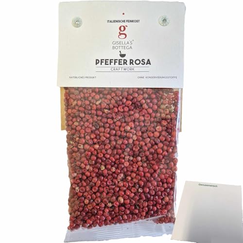 Gisellas Bottega Pfeffer Rosa (50g Packung) + usy Block von usy