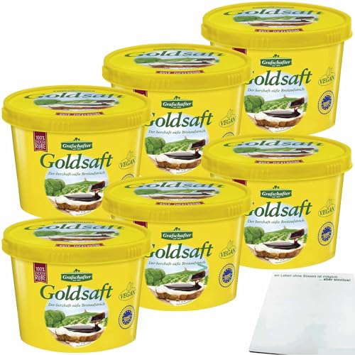 Grafschafter Goldsaft Zuckerrübensirup 6er Pack (6x225g Packung) + usy Block von usy