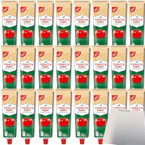 Gut&Günstig Tomatenmark dreifach konzentriert VPE (24x200g Tube) + usy Block von usy