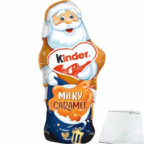 Kinder Weihnachtsmann Milky Caramel (110g) + usy Block von usy