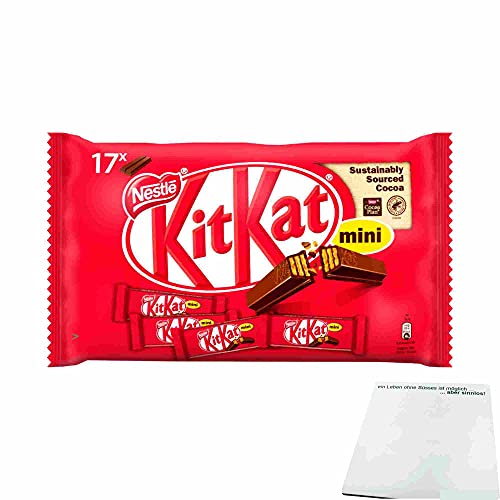 KitKat Mini Schokoladen-Riegel (284g Beutel) + usy Block von usy