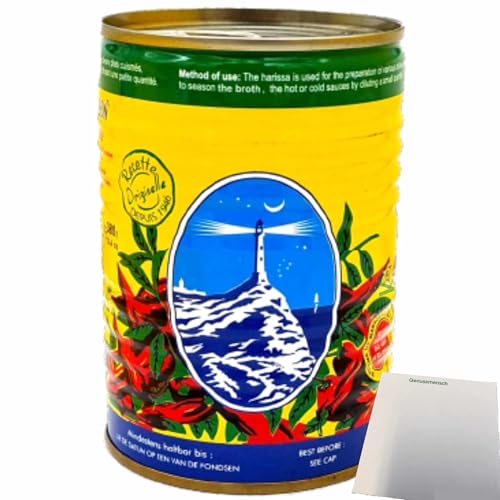 Le Phare Du Cap Bon Harissa 1/2 (1x380g Dose) + usy Block von usy