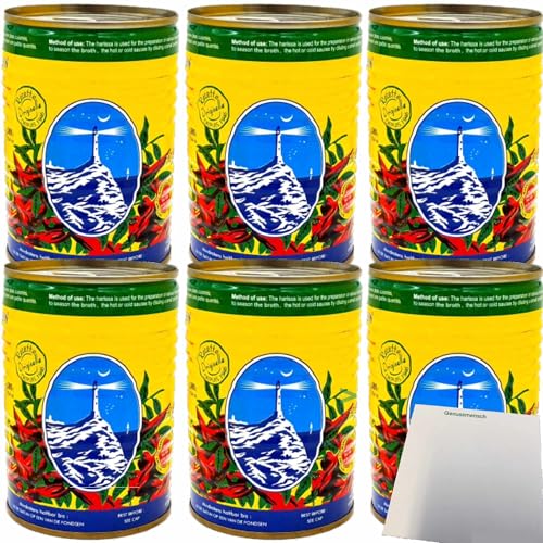 Le Phare Du Cap Bon Harissa 1/2 6er Pack (6x380g Dose) + usy Block von usy