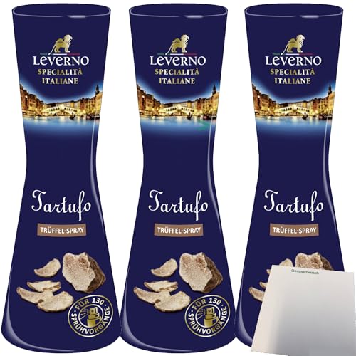 Leverno Tartufo Trüffel-Spray 3er Pack (3x40ml Flasche) + usy Block von usy